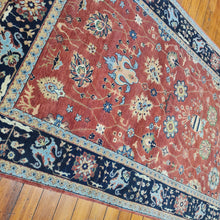 Load image into Gallery viewer, Hand knotted wool Rug 155241 size 241 x 155 cm India