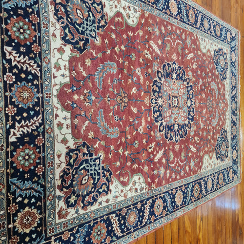 Hand knotted wool Rug 188279 size 279 x 188 cm India