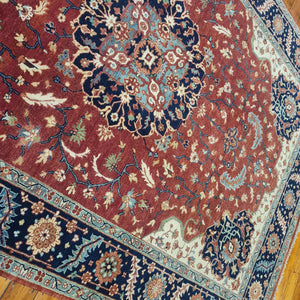 Hand knotted wool Rug 188279 size 279 x 188 cm India