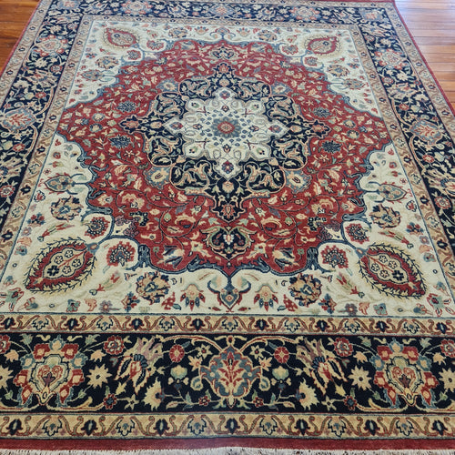 Hand knotted wool Rug 244295 size 295 x 244 cm India