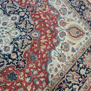 Hand knotted wool Rug 244295 size 295 x 244 cm India