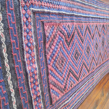 Load image into Gallery viewer, Hand knotted wool Rug 26964 size 269 x 64 cm Afghanistan