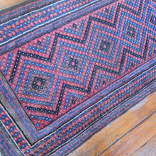 Load image into Gallery viewer, Hand knotted wool Rug 26964 size 269 x 64 cm Afghanistan