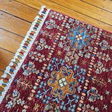 Load image into Gallery viewer, Hand knotted wool Rug 11979 size 119 x 79 cm Afghanistan