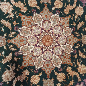 Hand knotted wool & silk Rug 165115 size 165 x 115 cm Afghanistan