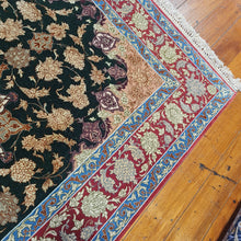 Load image into Gallery viewer, Hand knotted wool &amp; silk Rug 165115 size 165 x 115 cm Afghanistan