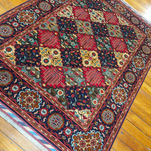Hand knotted wool Rug 202150 size 202 x 150 cm Afghanistan