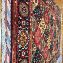 Load image into Gallery viewer, Hand knotted wool Rug 202150 size 202 x 150 cm Afghanistan