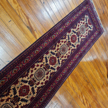 Load image into Gallery viewer, Hand knotted wool Rug 28579 size 289 x 79 cm Afghanistan