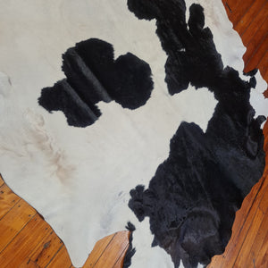 Nz grown and prepared super large cowhide rug