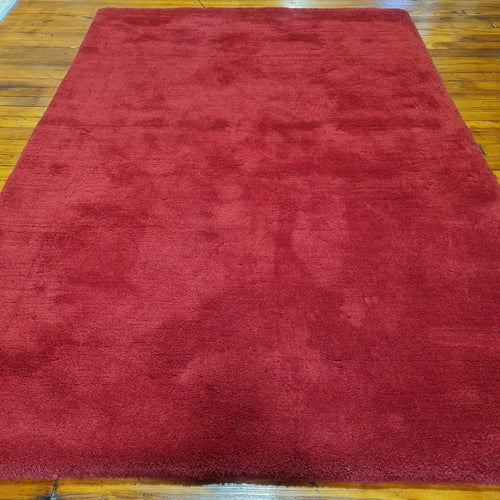100% wool rug Thrill red size 200 x 290 cm