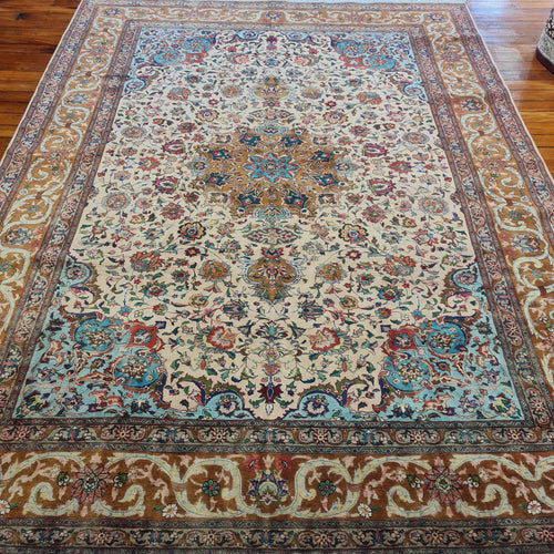 Hand knotted wool rug 337246 size 337 x 246 cm