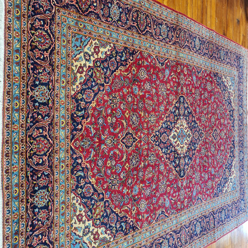 Hand knotted wool rug 338252 size 338x 252 cm Iran