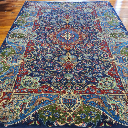 Hand knotted wool rug 350246 size 350 x 246 cm