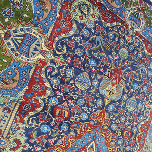 Hand knotted wool rug 350246 size 350 x 246 cm