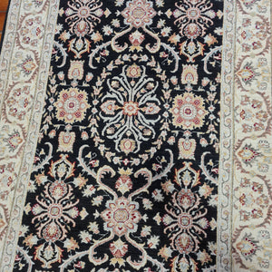 Hand knotted wool rug 200119 size 200 x 119 cm Afghanistan