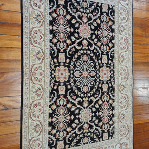 Hand knotted wool rug 200119 size 200 x 119 cm Afghanistan