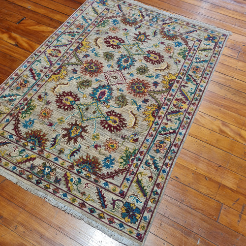 Hnad knotted wool rug 176125 size 176 x 125 cm Afghanistan