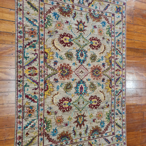 Hnad knotted wool rug 176125 size 176 x 125 cm Afghanistan