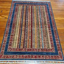 Load image into Gallery viewer, Hand knotted wool rug 177124 size 177 x 124 cm Afghanistan