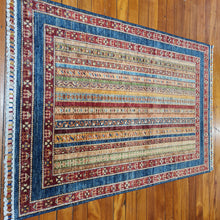 Load image into Gallery viewer, Hand knotted wool rug 177124 size 177 x 124 cm Afghanistan