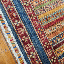 Load image into Gallery viewer, Hand knotted wool rug 177124 size 177 x 124 cm Afghanistan