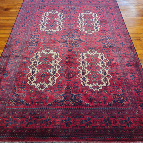 Hand knotted wool rug 293200 size 293 x 200 cm Afghanistan