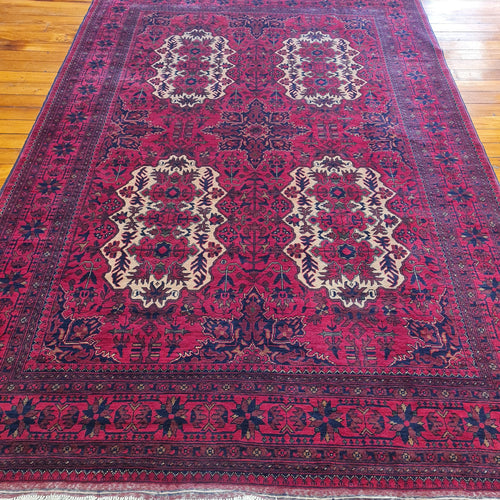 Hand knotted wool rug 297201 size 297 x 201 cm Afghanistan