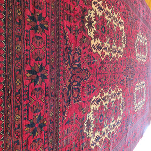Hand knotted wool rug 297201 size 297 x 201 cm Afghanistan