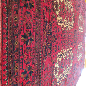 Hand knotted wool rug 297201 size 297 x 201 cm Afghanistan