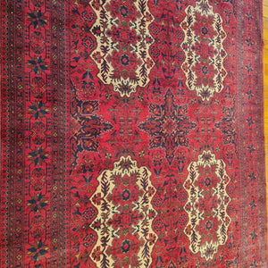 Hand knotted wool rug 297201 size 297 x 201 cm Afghanistan