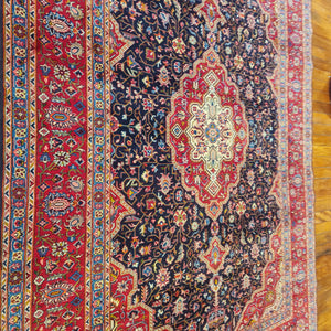 Hand knotted wool rug 360253 size 360 x 253 cm KASHAN Iran