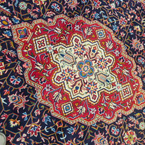 Hand knotted wool rug 360253 size 360 x 253 cm KASHAN