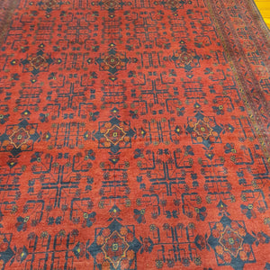 Hand knotted wool rug 291197 size 291  x 197 cm Afghanistan