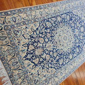 Hand knotted wool rug 194129 size 194 x 129 cm