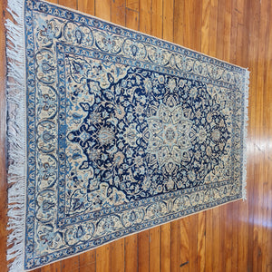 Hand knotted wool rug 194129 size 194 x 129 cm
