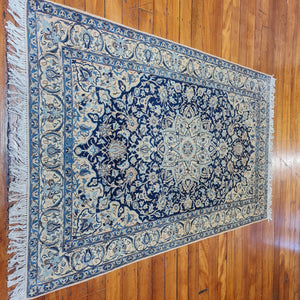 Hand knotted wool rug 194129 size 194 x 129 cm Iran
