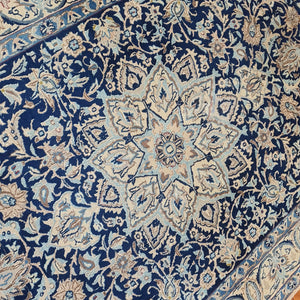 Hand knotted wool rug 194129 size 194 x 129 cm