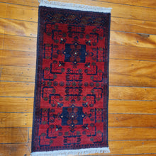 Load image into Gallery viewer, Hand knotted wool rug 9751 size 97 x 51 cm Afghanistan