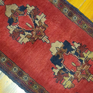 Hand knotted wool rug 10355 size 103 x 55 cm Afghanistan