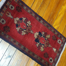 Load image into Gallery viewer, Hand knotted wool rug 10355 size 103 x 55 cm Afghanistan