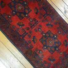Load image into Gallery viewer, Hand knotted wool rug 9448 size 94 x 48 cm Afghanistan