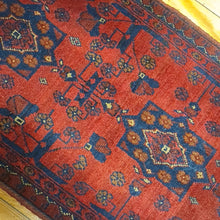 Load image into Gallery viewer, Hand knotted wool rug 9752 size 97 x 52 cm Afghanistan