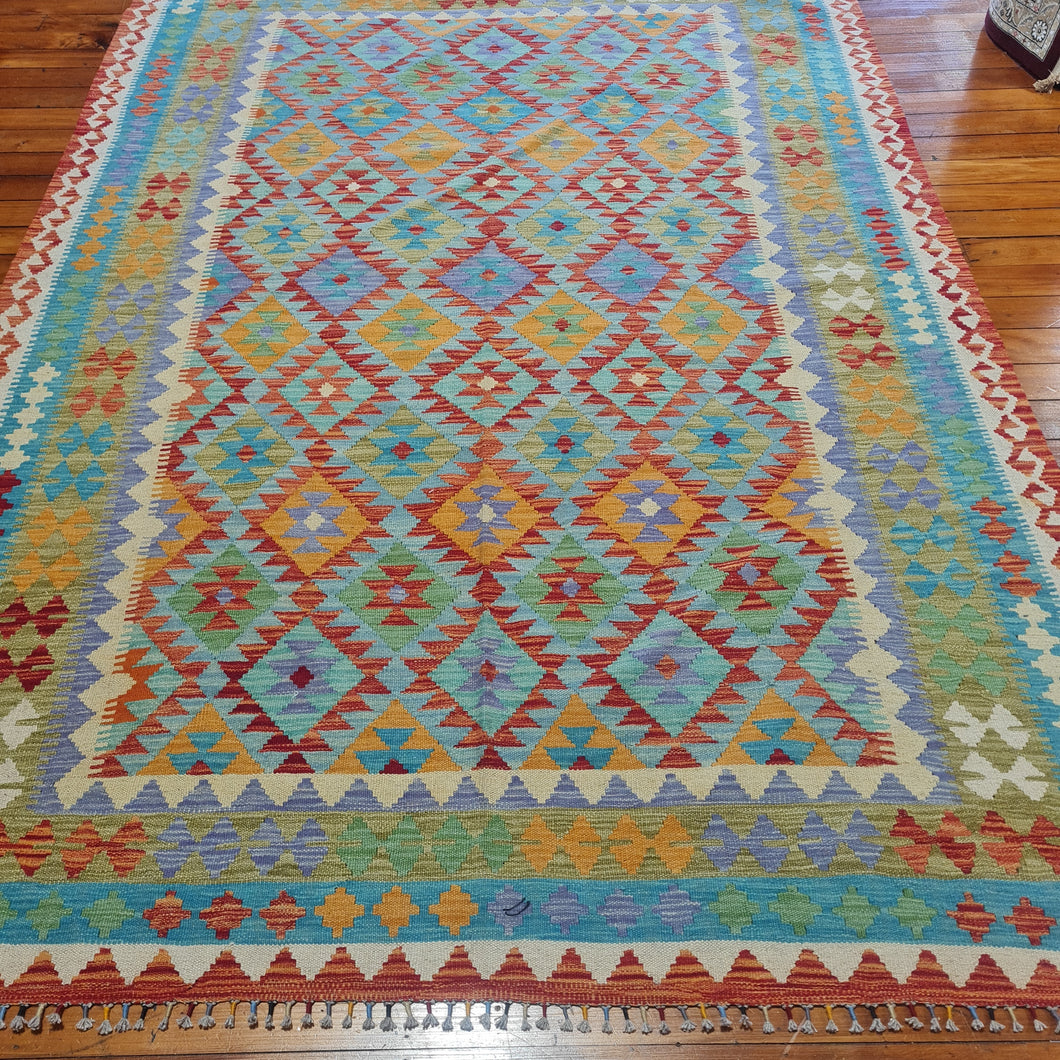 Hand knotted wool rug 291203 size 291 x 203 cm Afghanistan