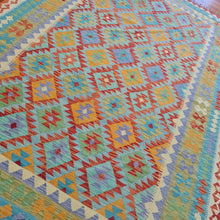 Load image into Gallery viewer, Hand knotted wool rug 291203 size 291 x 203 cm Afghanistan