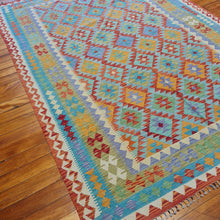Load image into Gallery viewer, Hand knotted wool rug 291203 size 291 x 203 cm Afghanistan