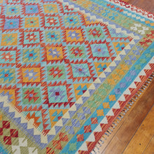 Load image into Gallery viewer, Hand knotted wool rug 291203 size 291 x 203 cm Afghanistan