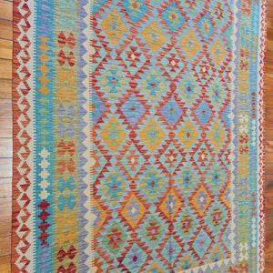 Hand knotted wool rug 291203 size 291 x 203 cm Afghanistan