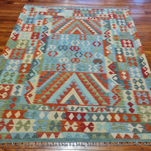 Load image into Gallery viewer, Hand knotted wool rug 223182 size 223 x 182 cm Afghanistan