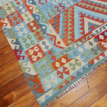 Load image into Gallery viewer, Hand knotted wool rug 223182 size 223 x 182 cm Afghanistan